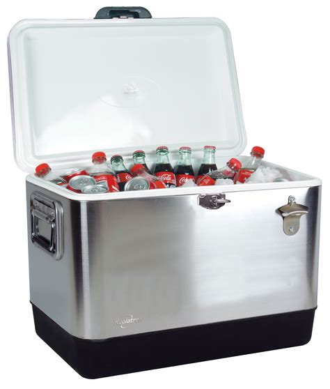 stainless steel ice cooler box|best cooler box for camping.